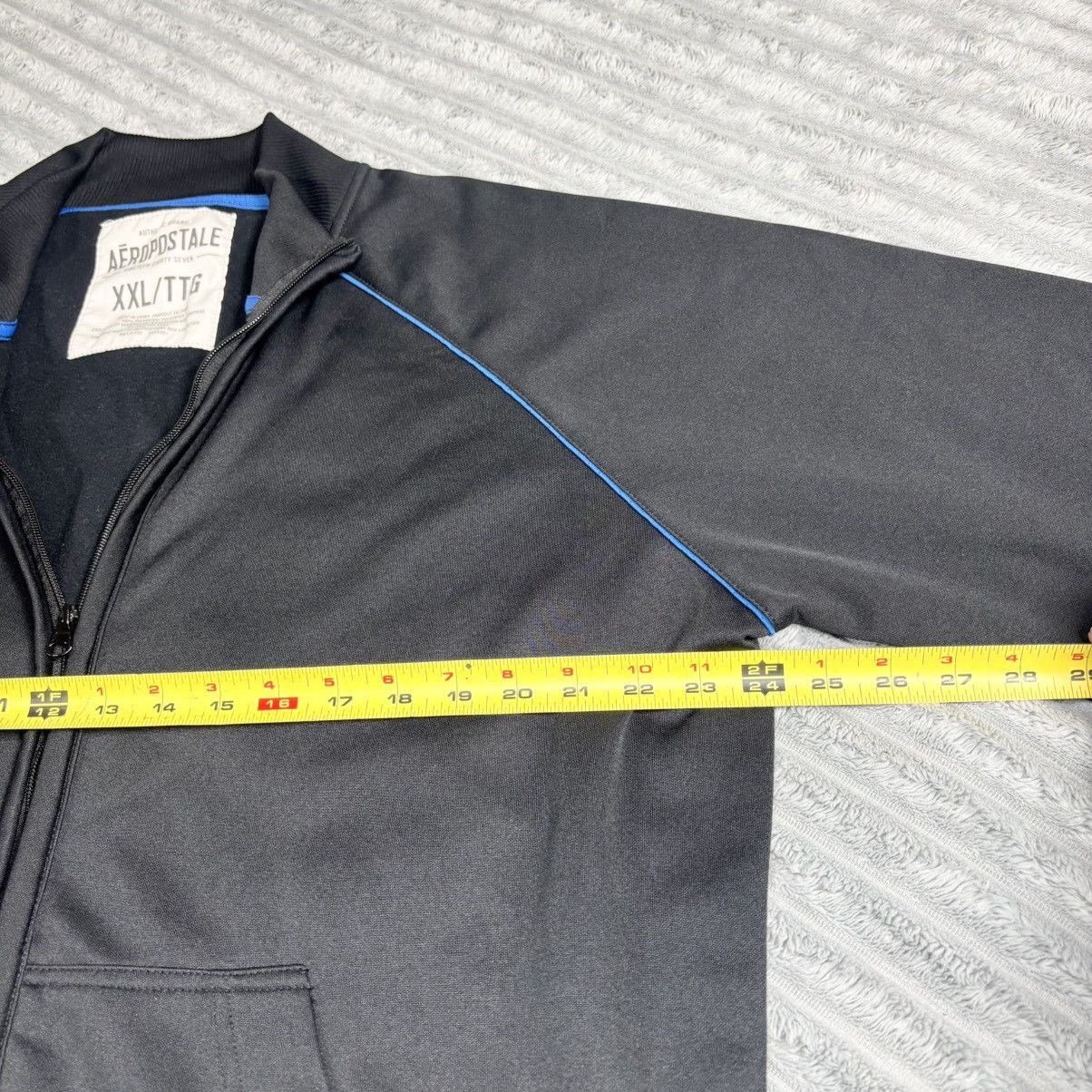 Aeropostale Aéropostale 87 Track Jacket Men's 2xL Black 2xL Size US XXL / EU 58 / 5 - 6 Thumbnail