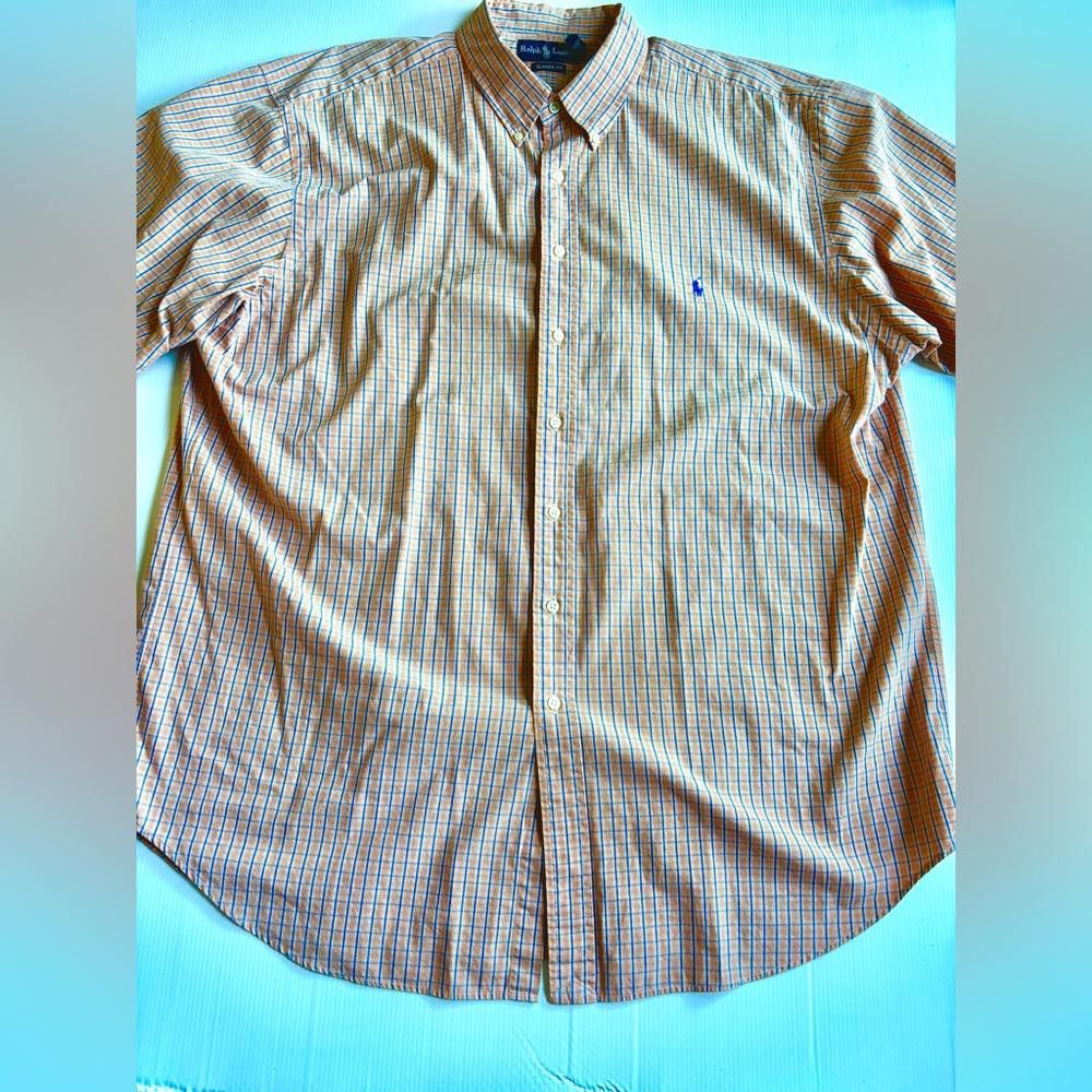 Polo Ralph Lauren Ralph Lauren Button-Up Short Sleeves Shirt Size US XXL / EU 58 / 5 - 1 Thumbnail