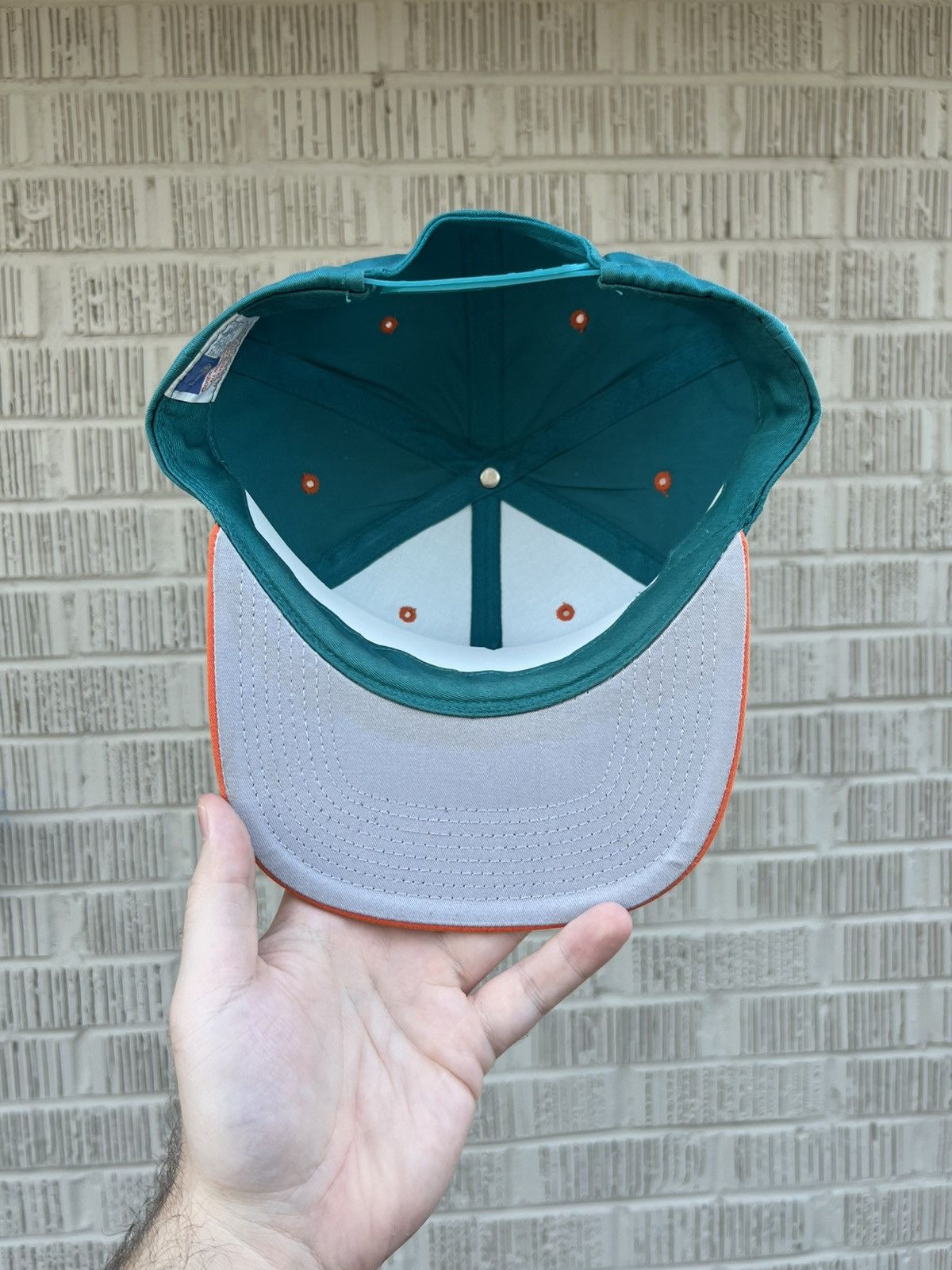 Sports Specialties Vintage 90’s Miami Dolphins 🐬 NFL SnapBack Hat Size ONE SIZE - 2 Thumbnail