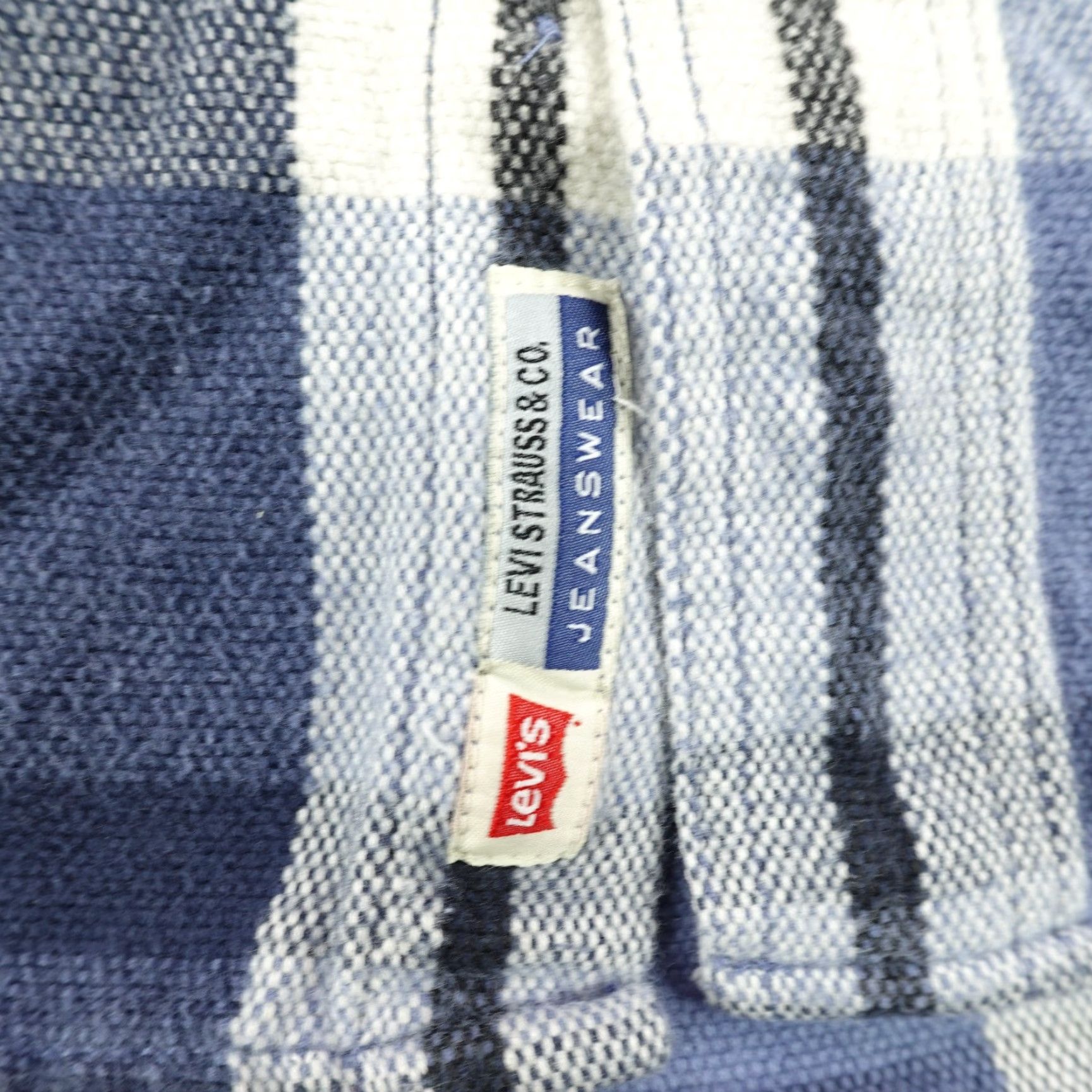 Levi's VINTAGE Levi's Button-Up Shirt Mens S Blue Plaid Flannel 90s Cotton Long Sleeve Casual Workwear 90s Mens Size US S / EU 44-46 / 1 - 5 Thumbnail