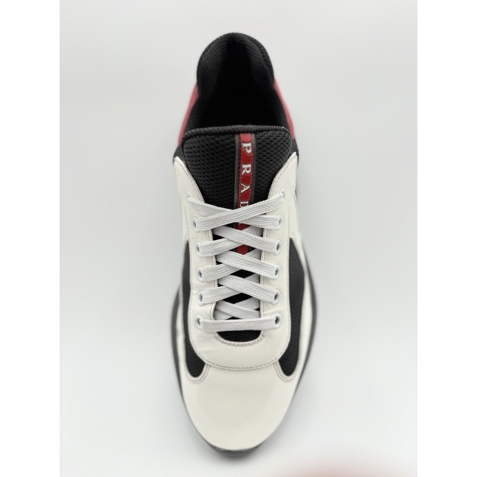 Prada Prada Americas Cup ' Black White Red ' | SUPER CLEAN! Size US 7 / EU 40 - 10 Thumbnail