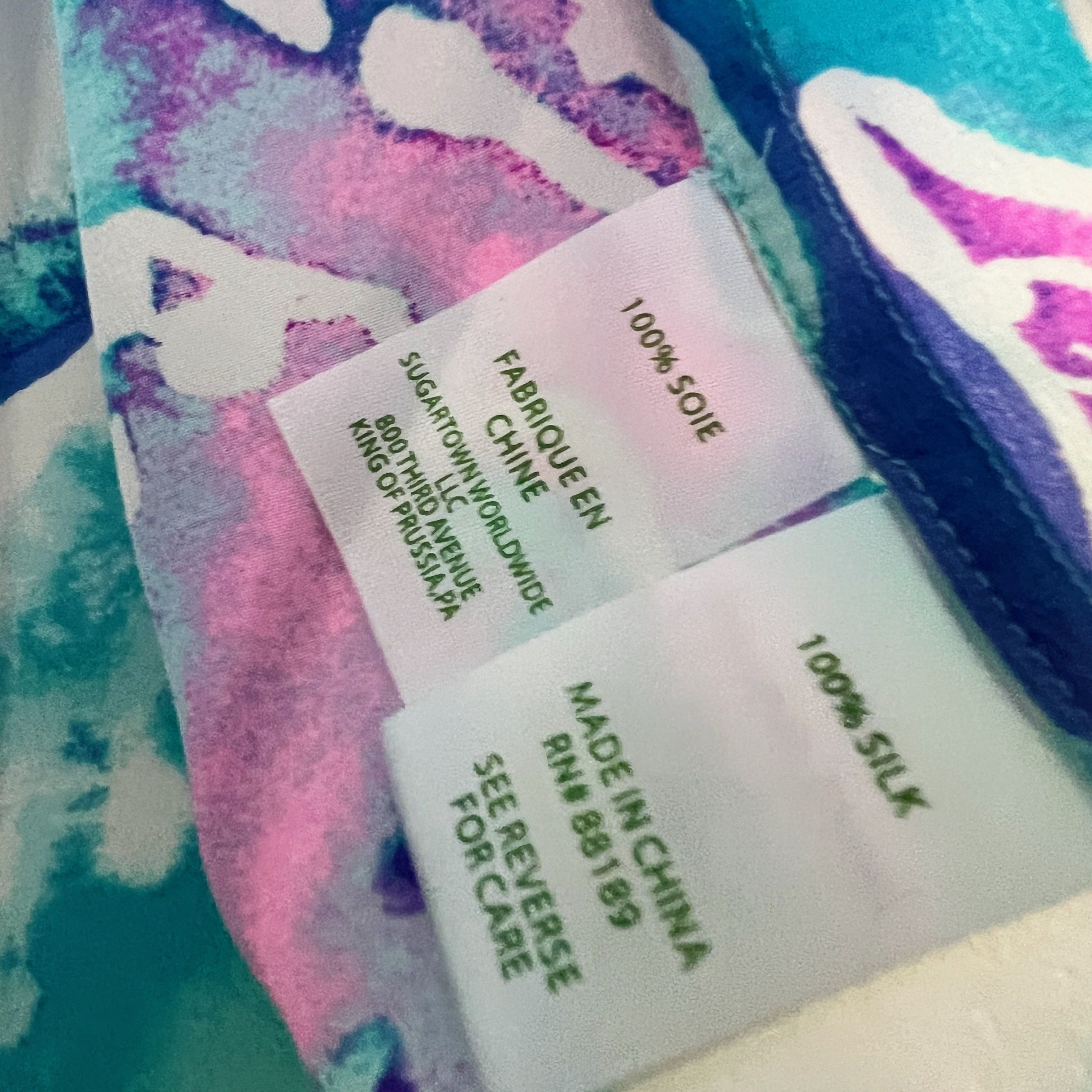 Lilly Pulitzer Lilly Pulitzer Women's Elsa Silk Chiffon Size XXS / US 00 / IT 34 - 3 Thumbnail