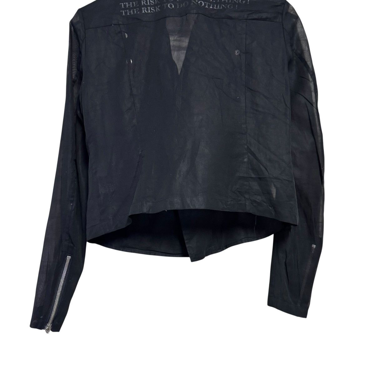 Bajra Bajra Cropped Jacket Transparent Julius Rickowens Size L / US 10 / IT 46 - 10 Thumbnail