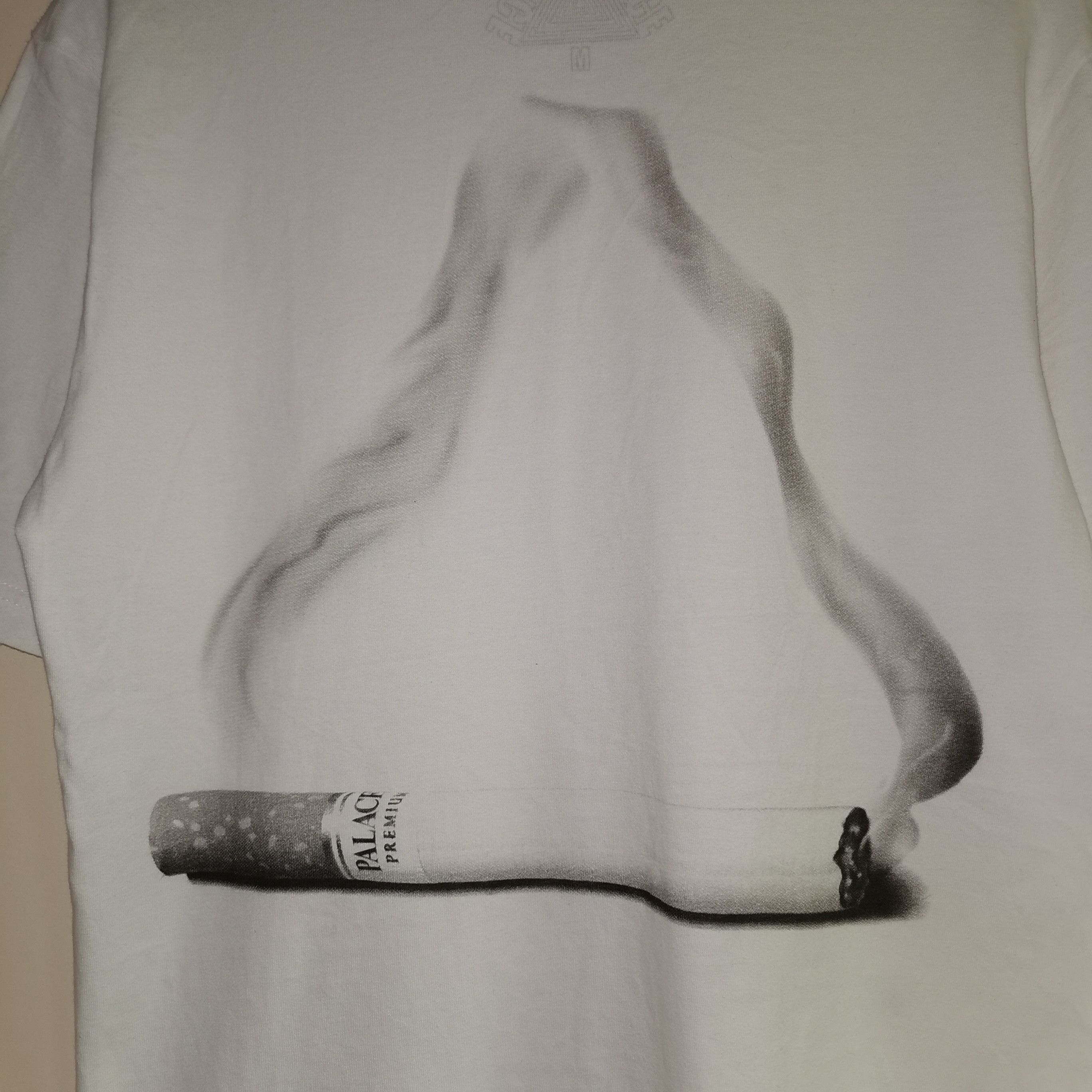 Hypebeast Palace Tri Smoke y2k T-shirt White Size US L / EU 52-54 / 3 - 10 Thumbnail