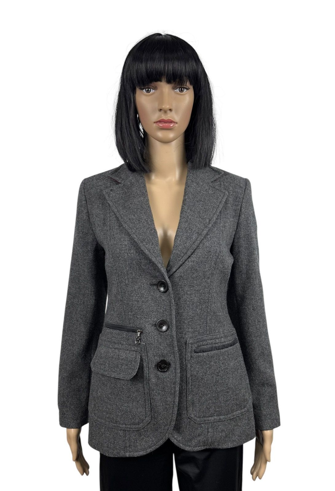 Bogner Bogner Twill Wool Blazer Jacket size S Size S / US 4 / IT 40 - 1 Thumbnail