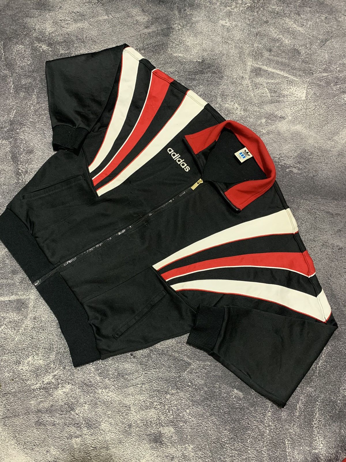 Adidas Tracktop adidas vtg 90s Size US L / EU 52-54 / 3 - 1 Thumbnail