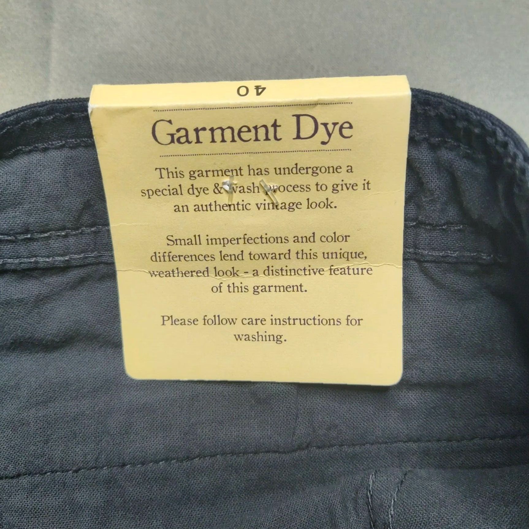 Vintage American Threads Men Shorts 40 Black Garment Dye Cotton Stretch 9" NEW MSRP 0 Size US 40 / EU 56 - 6 Thumbnail