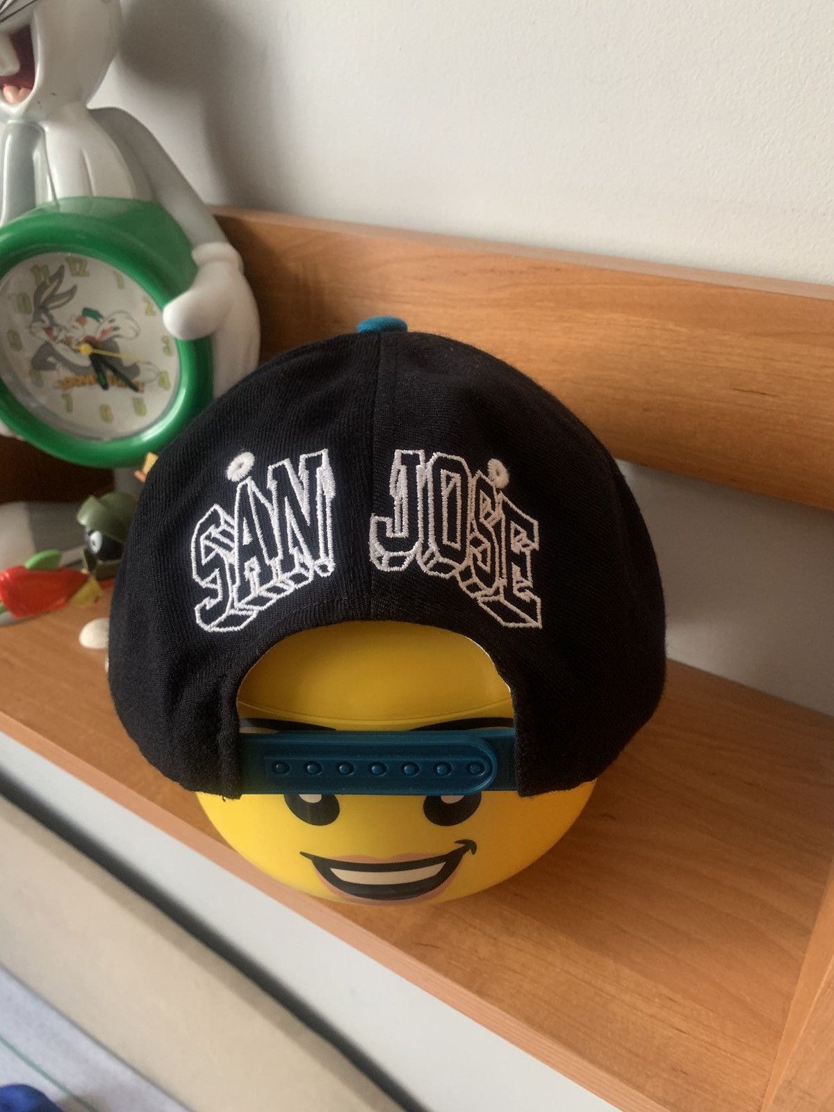 Zephyr 90s Vintage NHL Zephyr San Jose Sharks Snapback Hat Size ONE SIZE - 2 Thumbnail