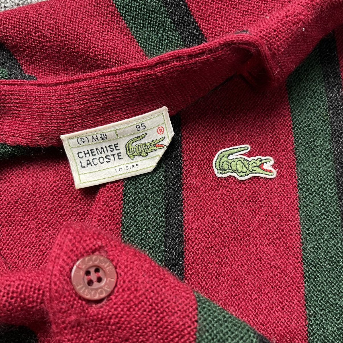 Lacoste Lacoste vintage cardigan sweater knitted Size US M / EU 48-50 / 2 - 4 Thumbnail