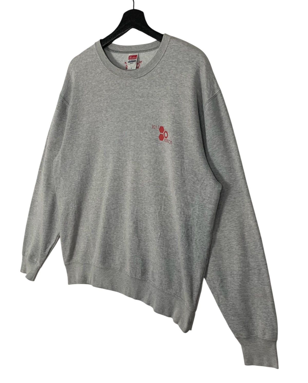 Japanese Brand Printstar 2017 Hexagon StreetWear JapaneseBrand Sweatshirt Size US L / EU 52-54 / 3 - 6 Thumbnail