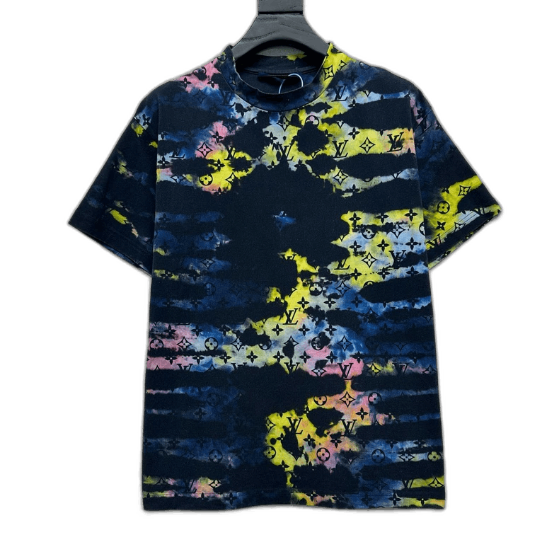 Louis Vuitton Louis Vuitton Tie-Dye Monogram Short-Sleeve Tee - dmc Size M / US 6-8 / IT 42-44 - 1 Thumbnail
