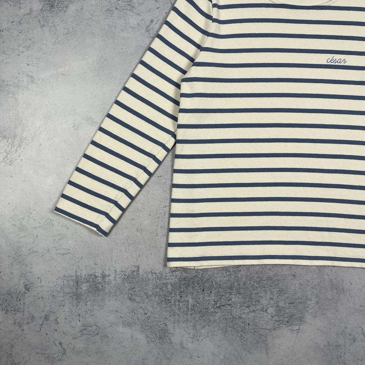 Sezane Ladies Sezane Colette Mariniere stripped long sleeve top Size S / US 4 / IT 40 - 5 Thumbnail