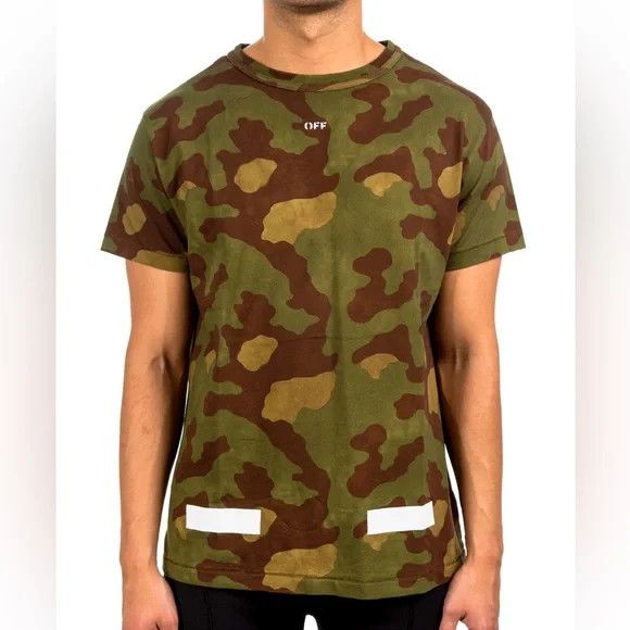 Off-White Off-White Camo Arrows “Seeing Things” Tee (Size L) Size US L / EU 52-54 / 3 - 3 Thumbnail