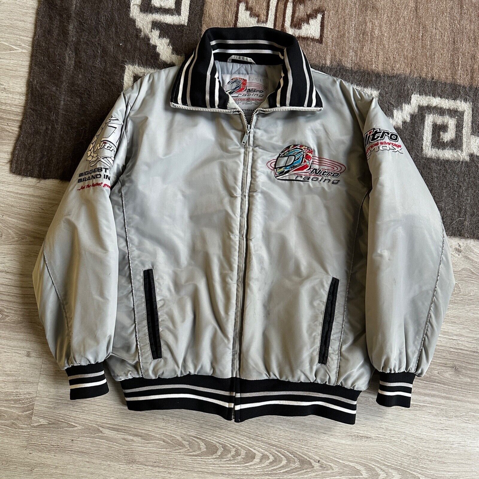 Vintage Nitro Racing N810-X Vintage Moto Jacket 8451AC Size US XL / EU 56 / 4 - 4 Thumbnail