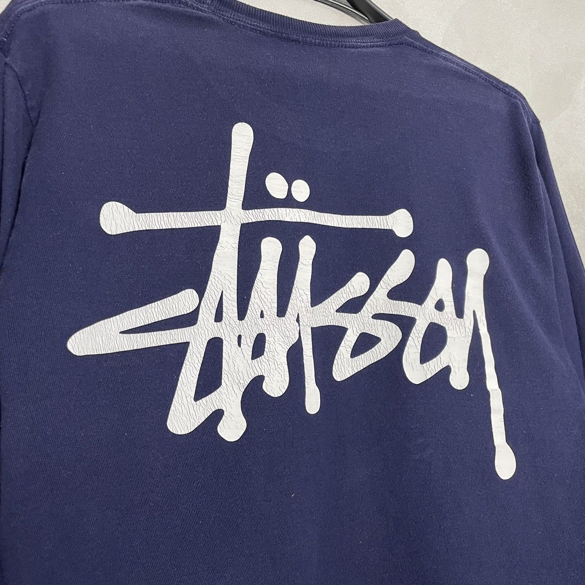 Stussy Stussy Mens Basic Logo Long Sleeve tee Size US S / EU 44-46 / 1 - 2 Thumbnail