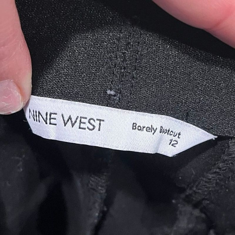 Nine West Nine West Barely Bootcut Pants High Rise Black Size 12 Size 34" / US 12 / IT 48 - 8 Thumbnail