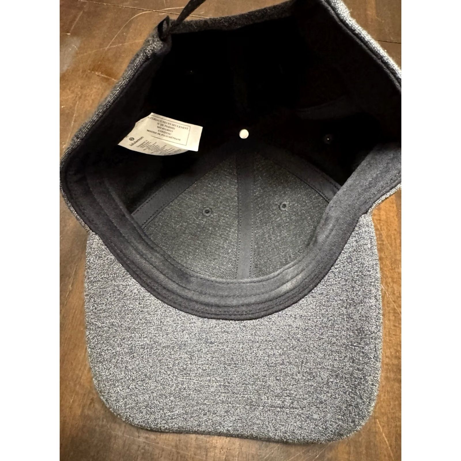 Lululemon Lululemon Ball Cap Unisex OS Heather Gray Adjustable Baseball Cap Men OS Color Heathered Gray 90s? Size ONE SIZE - 3 Thumbnail