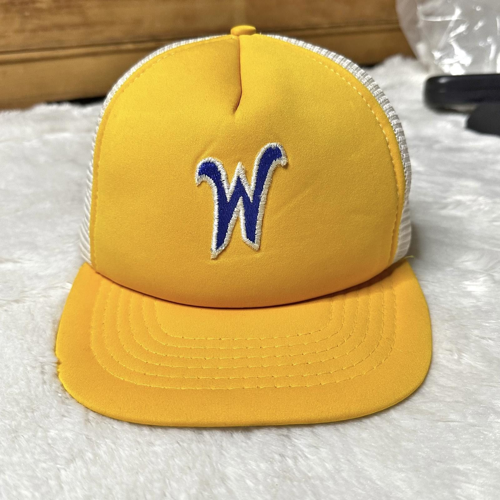 Vintage Vintage Sportco Witchita State Foam Snapback Trucker Hat Size ONE SIZE - 2 Thumbnail