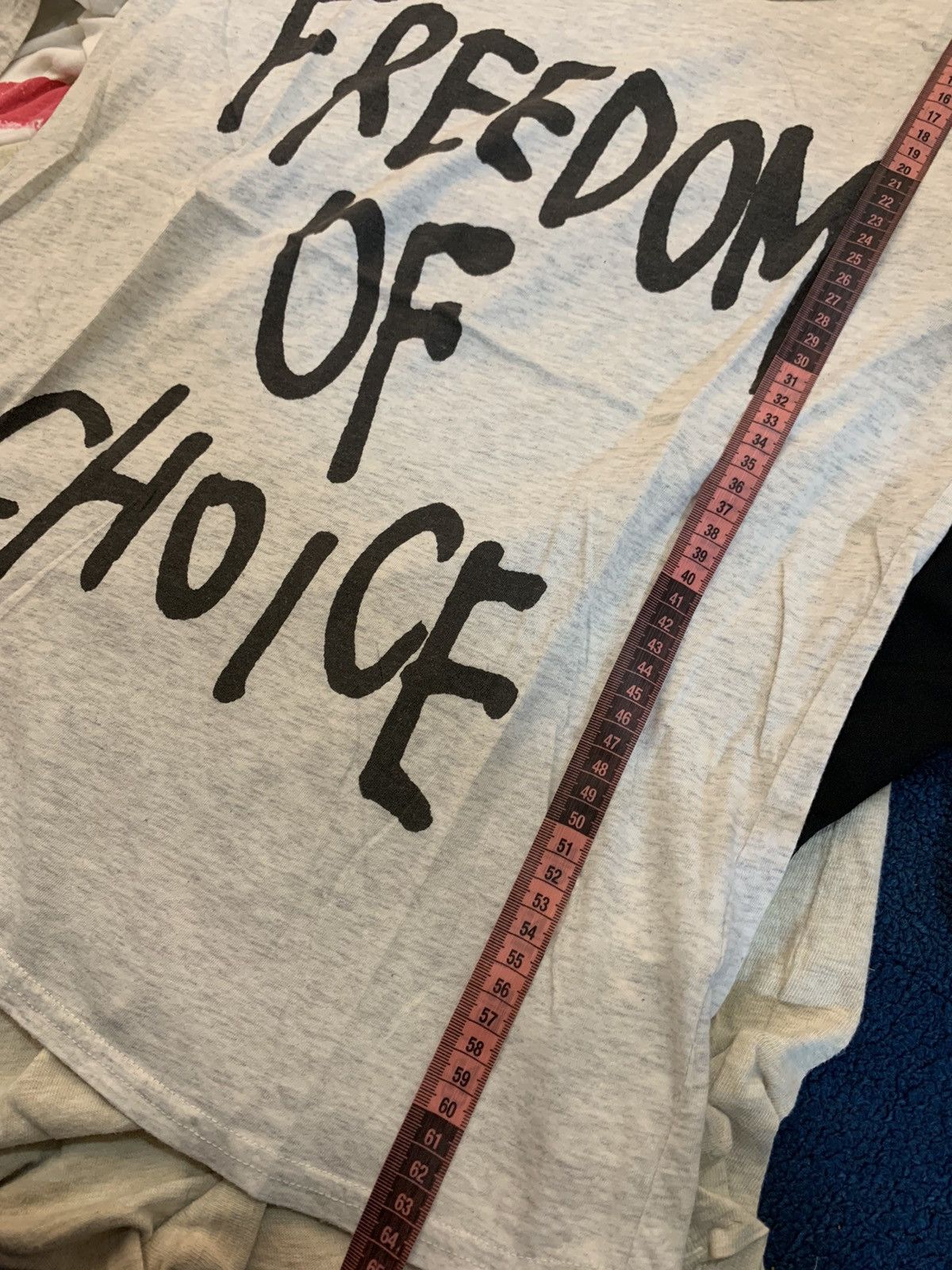 Japanese Brand Latter Back Number x fredom of choice Size US L / EU 52-54 / 3 - 5 Thumbnail