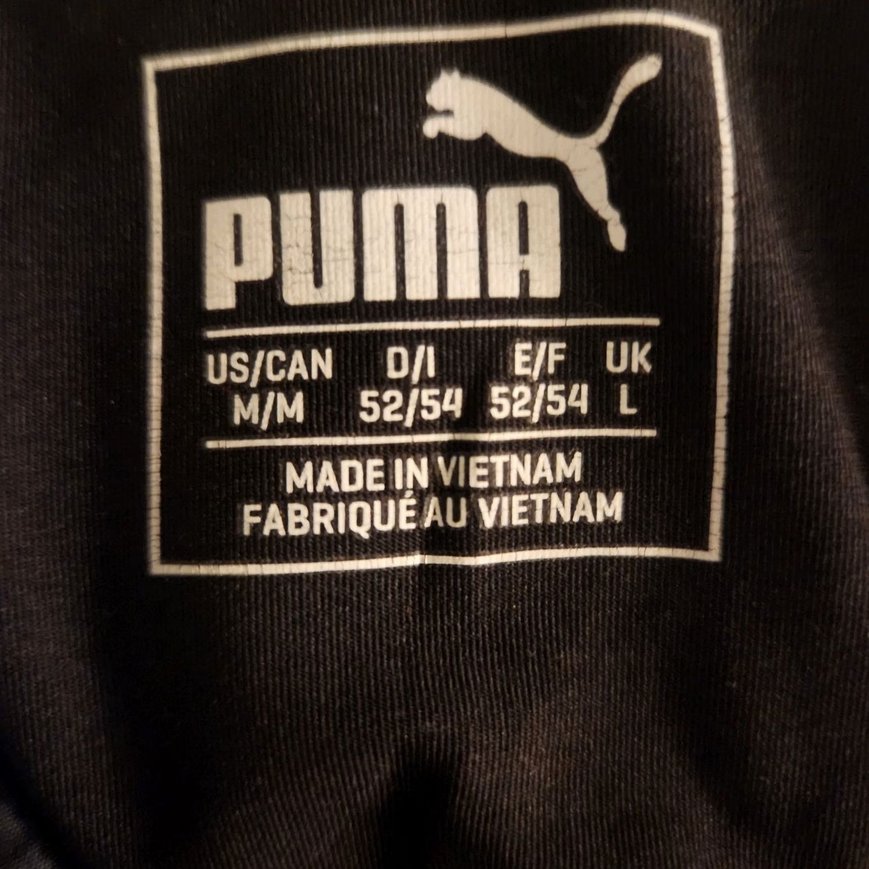 Puma PUMA Polo Shirt Men M Golf Performance Striped Gray Short Sleeve Logo Embroidered Size US M / EU 48-50 / 2 - 6 Thumbnail