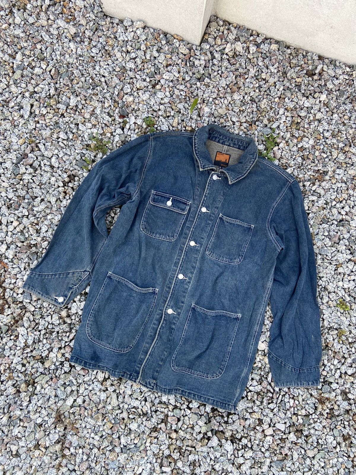 Jean UP START DENIM JEAN CHORE JACKET Size US L / EU 52-54 / 3 - 14 Thumbnail
