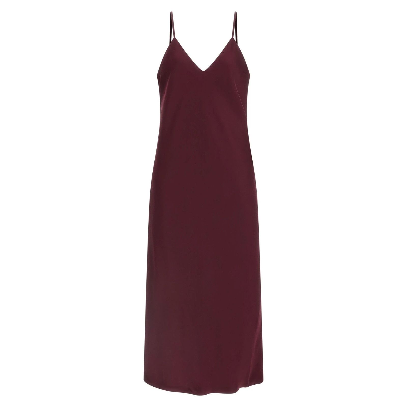NORMA KAMALI Bias Slip Red Dress New & Authentic (Women's si