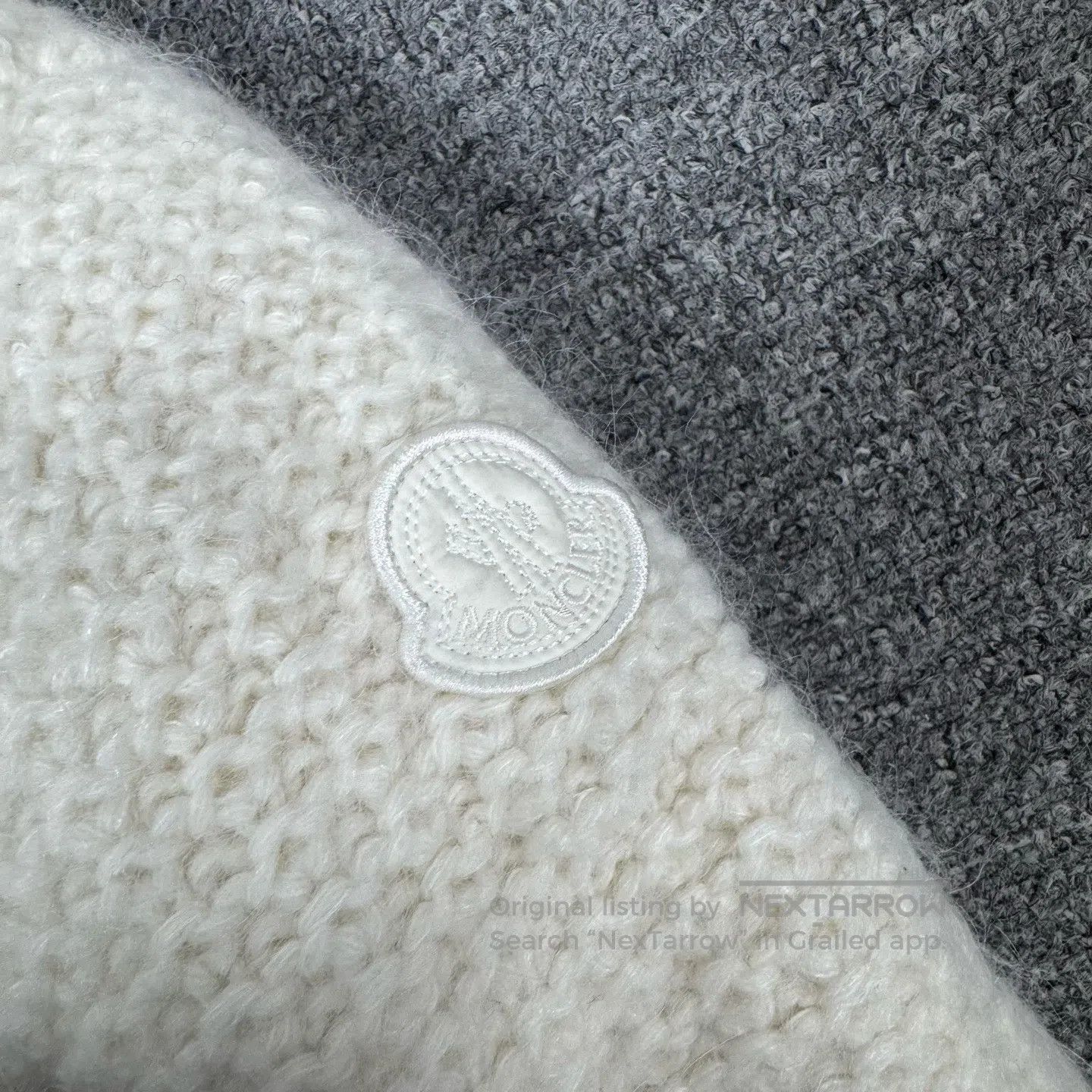 Moncler Moncler Cardigan Series: Knitted, Stand-up Collar Down Jac Size M / US 6-8 / IT 42-44 - 5 Thumbnail