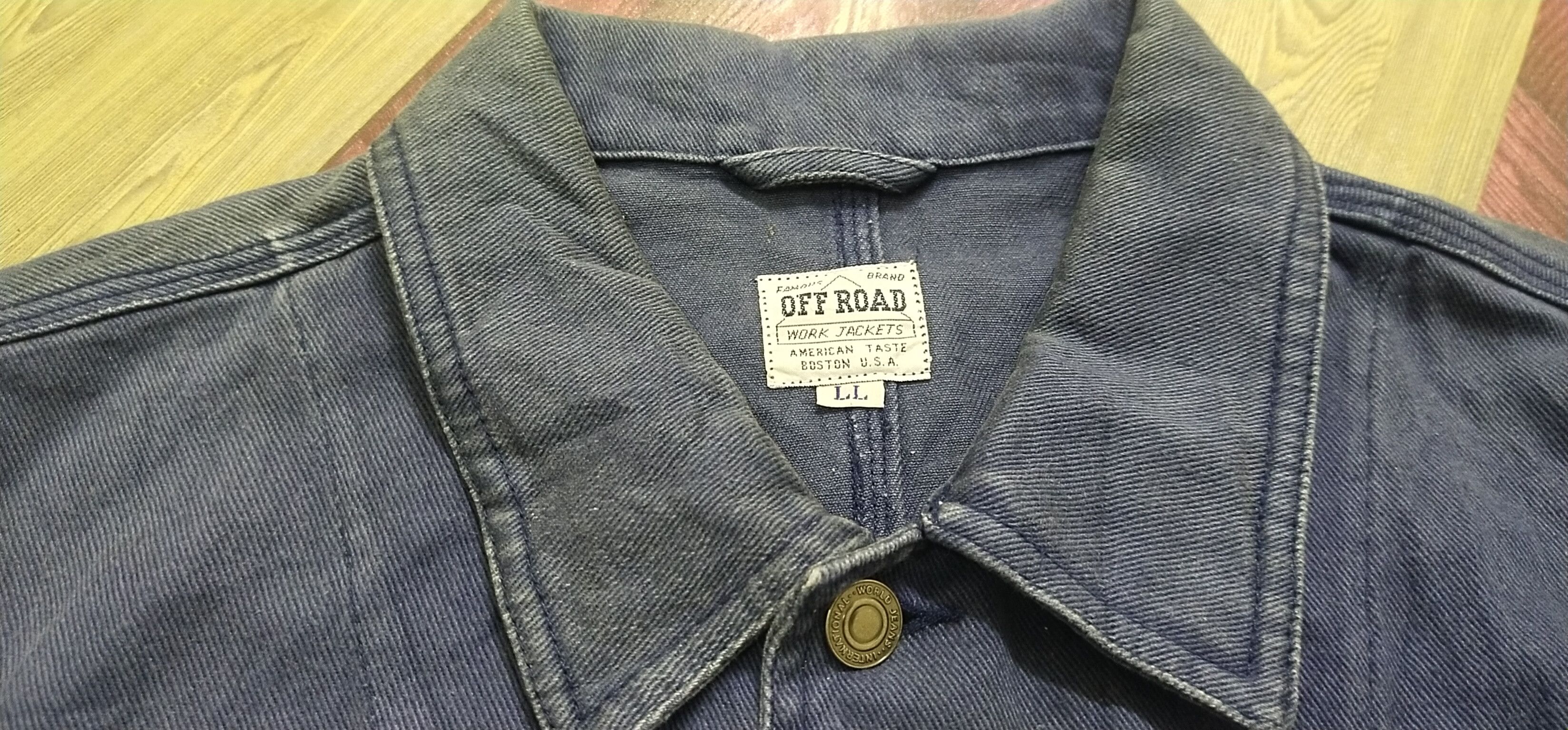 American Edition Final Drop Vintage OFF ROAD Work Jacket Size US XL / EU 56 / 4 - 8 Thumbnail