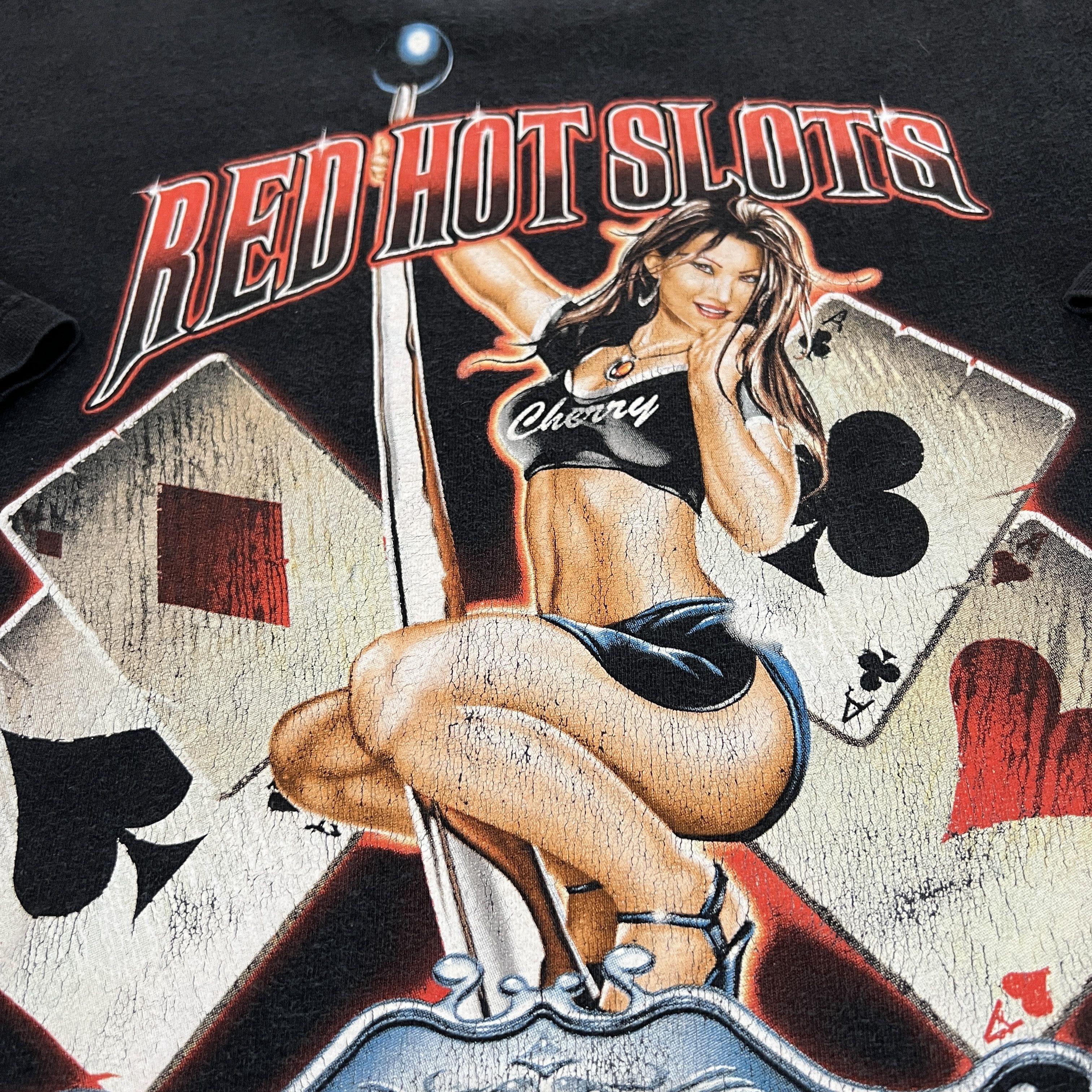 Anchor Blue Vintage Red hot slots Strippers Nude Pornstars XL Faded sexy Size US XL / EU 56 / 4 - 1 Thumbnail