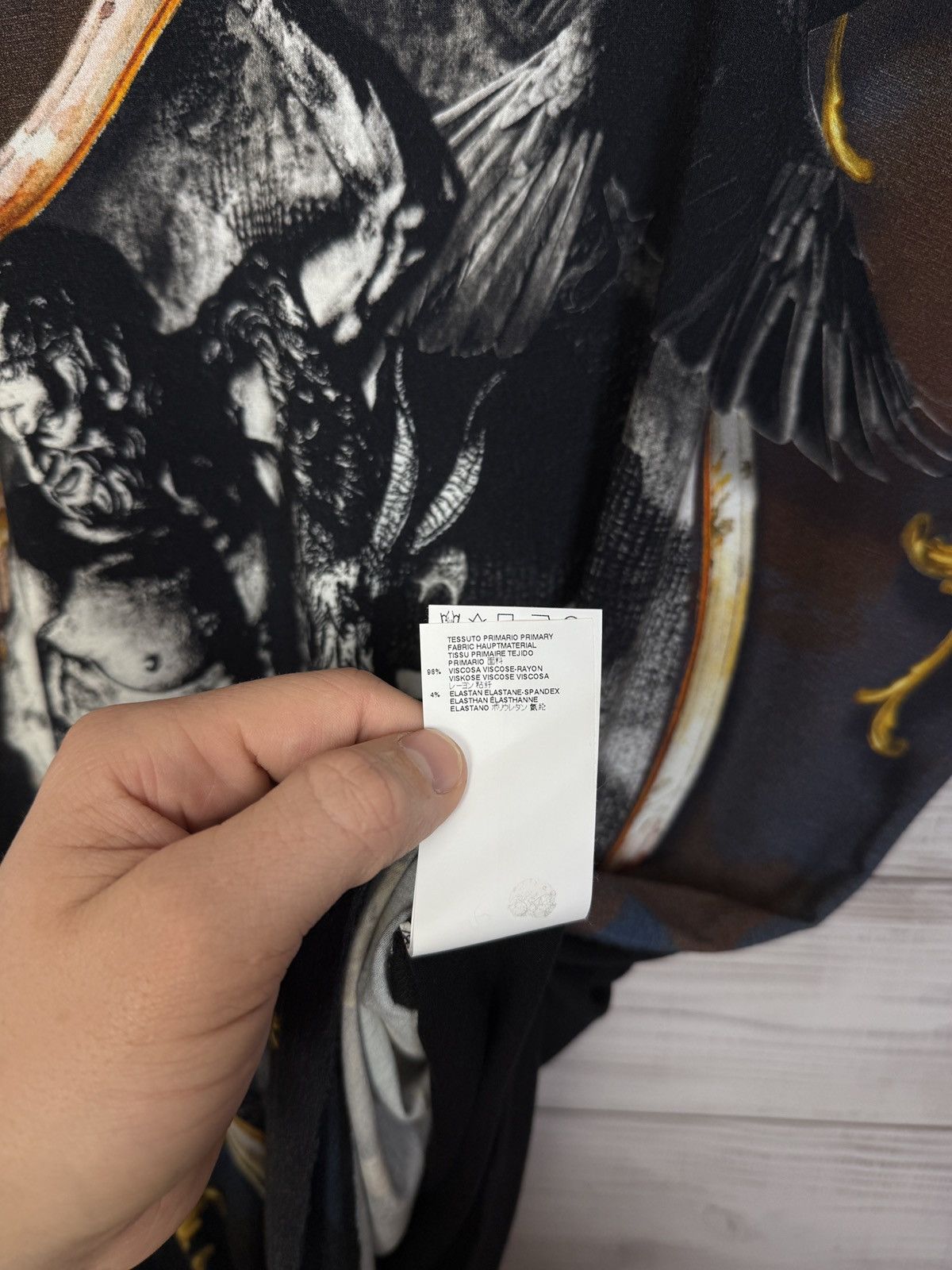 Just Cavalli Just Cavalli Firenze Big Logo All Over Print T-Shirt Tee Size US S / EU 44-46 / 1 - 9 Thumbnail