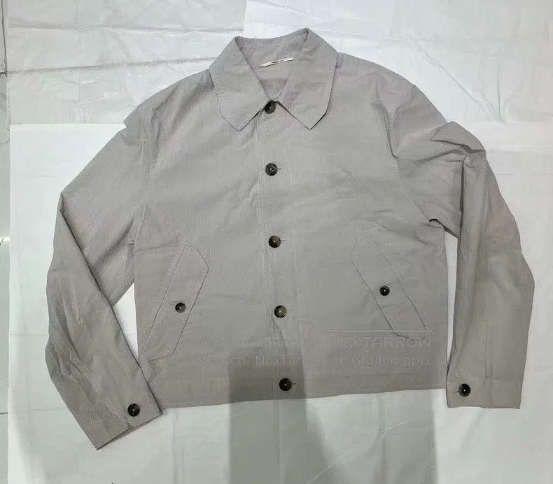 Hermes Hermes Men's simple windbreaker jacket - 100% pure cotton Size US M / EU 48-50 / 2 - 1 Thumbnail
