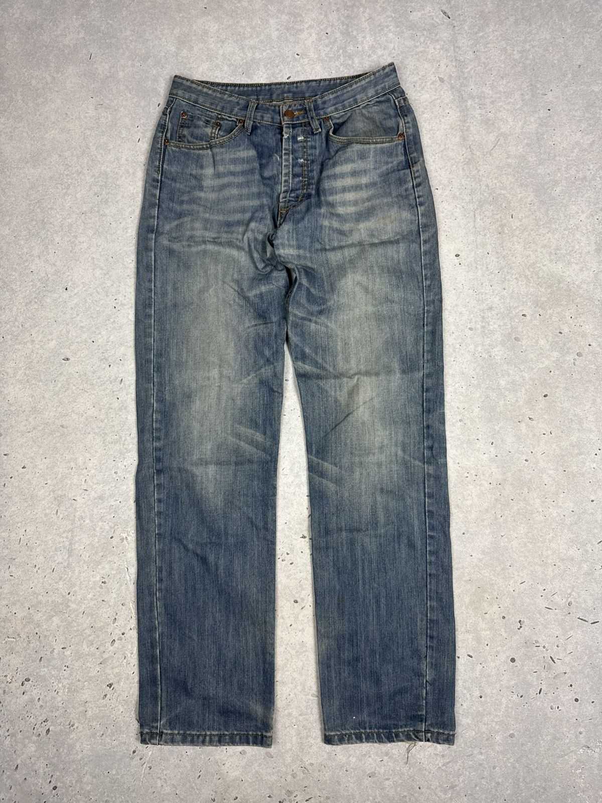 Levi's Vintage Clothing Vintage Levis 501 Made in USA Washed Jeans Size US 32 / EU 48 - 2 Thumbnail