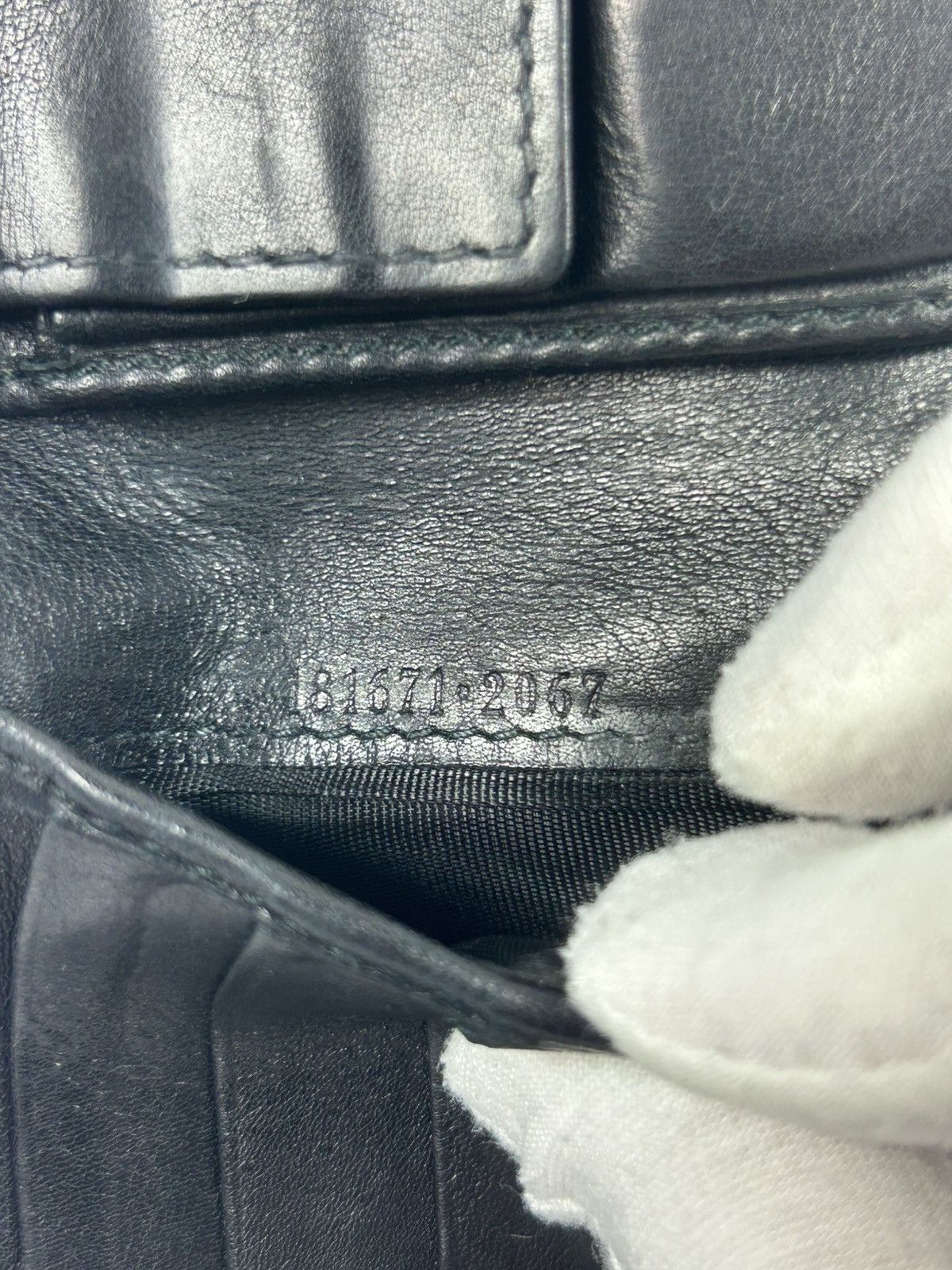 Gucci Gucci GG Monogram Leather Bifold Wallet Size ONE SIZE - 4 Thumbnail