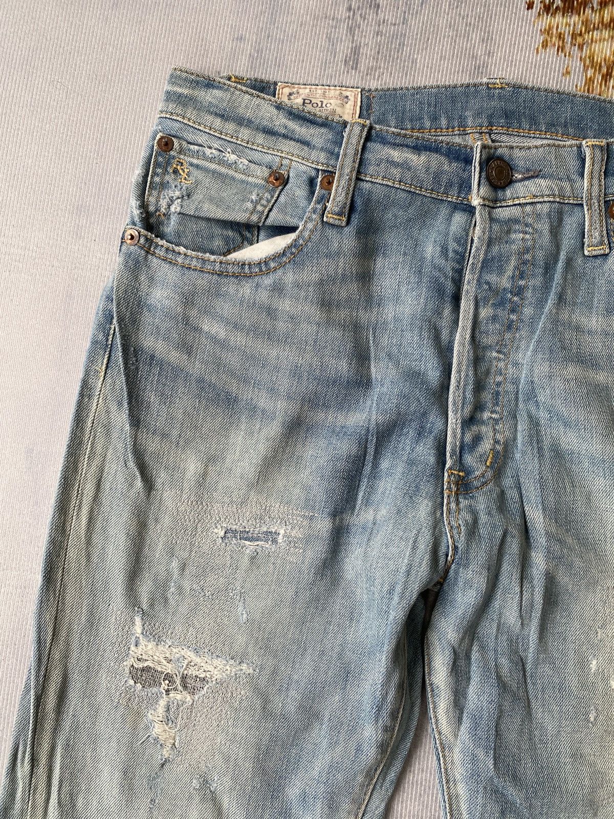 Ralph Lauren Polo Ralph Lauren Distressed Denim Size US 29 - 8 Thumbnail