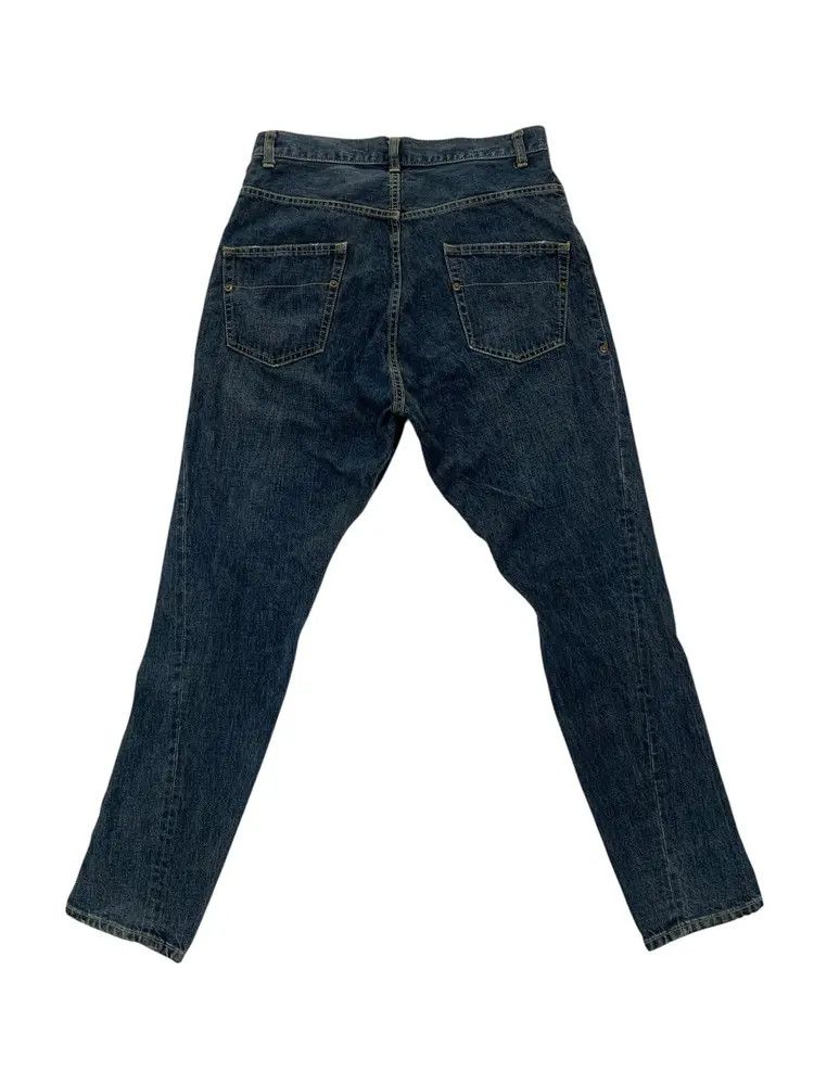 Frapbois Frapbois issey Miyake drop crotch spiral cut jeans Size US 30 / EU 46 - 4 Thumbnail