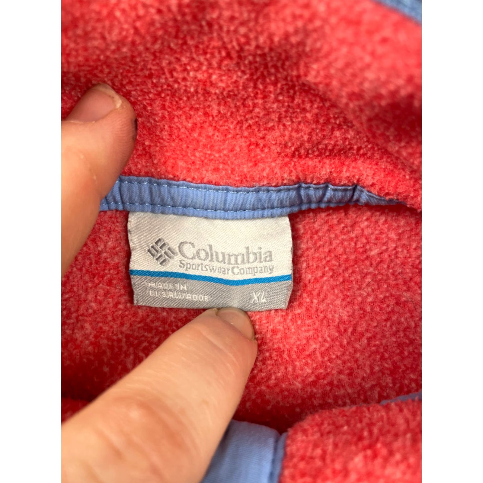 Vintage Columbia Jacket Womens XL PFG Harborside Pullover Pink Outdoor Regular Zip Mid-Length Jacket Size XL / US 12-14 / IT 48-50 - 5 Thumbnail