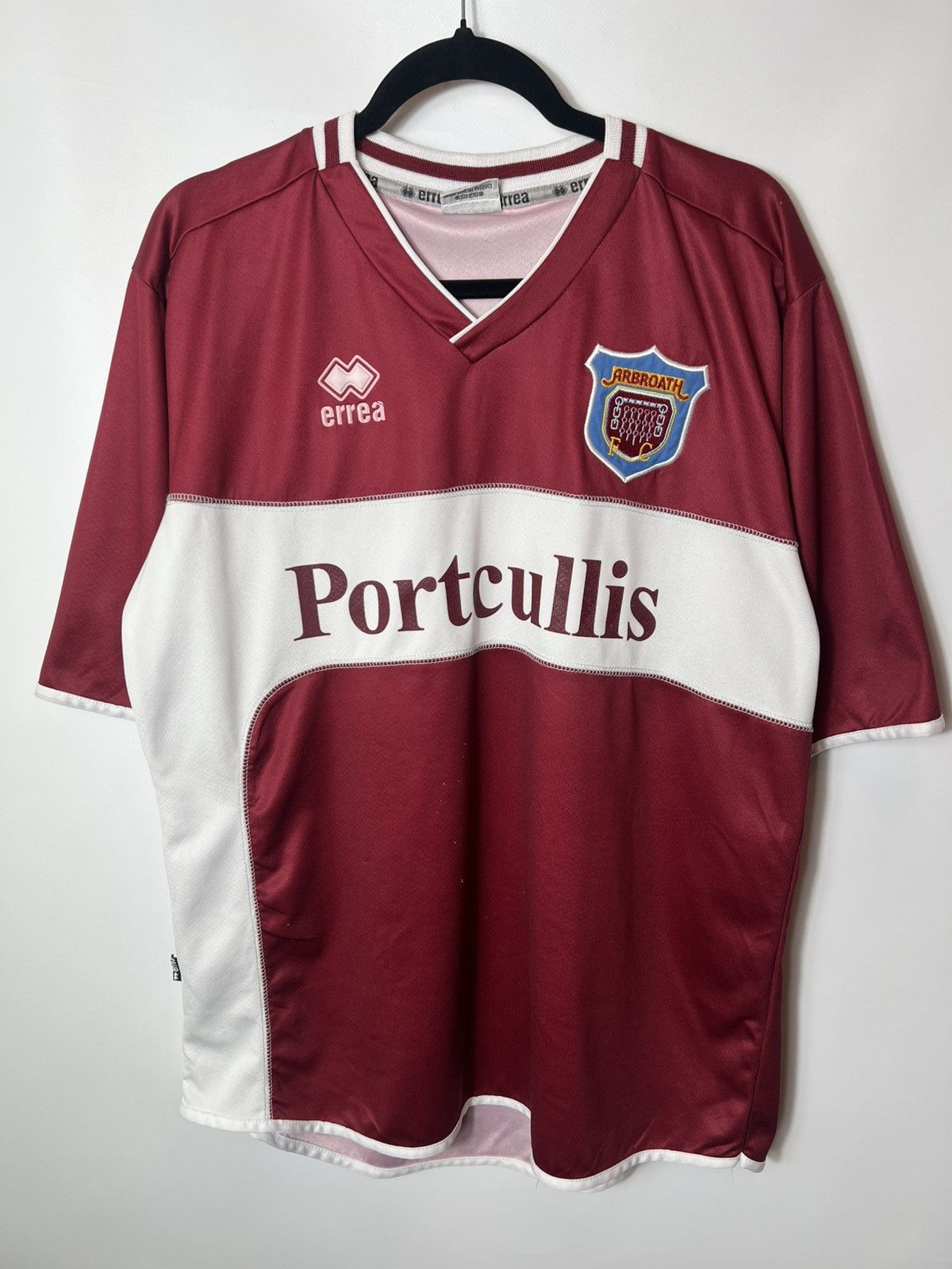 Errea Vintage sportswear Errea Fc Abroath 06-08 Soccer jersey Size US XXL / EU 58 / 5 - 1 Thumbnail