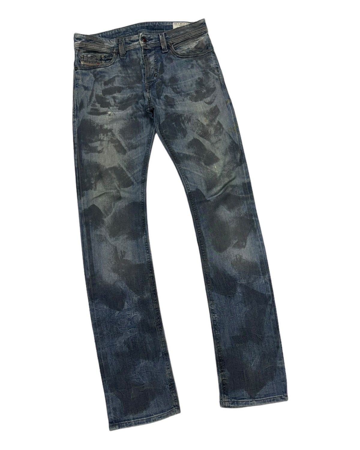 Hysteric Glamour DIESEL TATTOO SUKAJAN DRAGON EMBROIDERY DENIM JEANS Size US 31 - 6 Thumbnail
