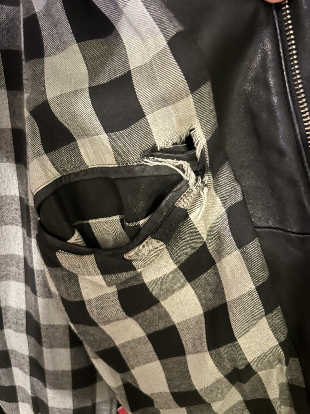 Supreme Supreme Leather Bomber Jacket Fall/Winter 2007 Size US XL / EU 56 / 4 - 5 Thumbnail