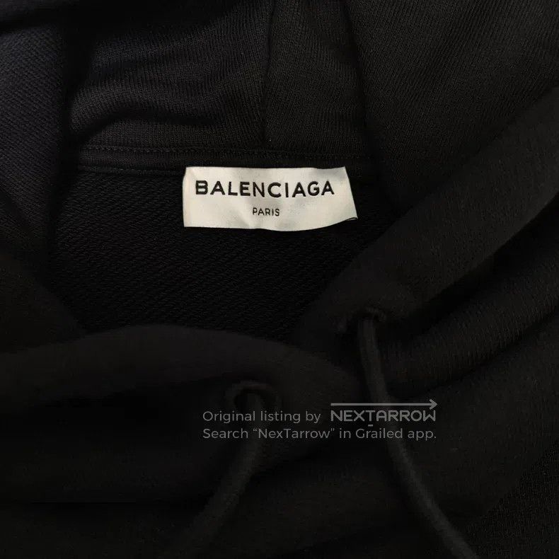 Balenciaga Balenciaga Hooded Letter Sweatshirt Size US S / EU 44-46 / 1 - 5 Thumbnail