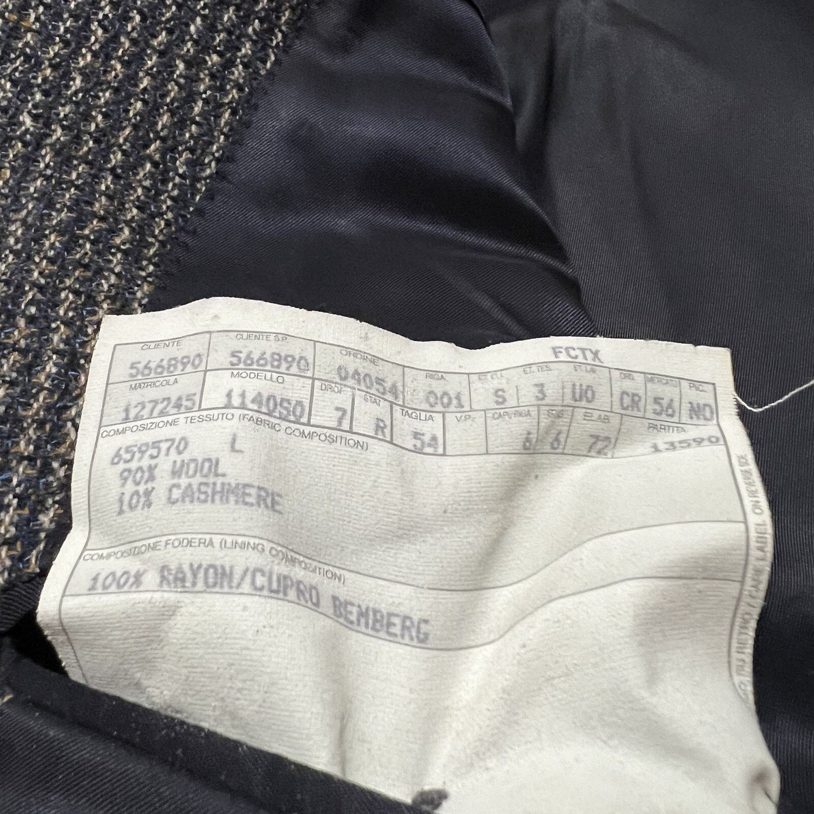 Ermenegildo Zegna Ermenegildo Zegna Blazer VTG Wool/Cashmere Knit Sport Coat Size 46L - 8 Thumbnail