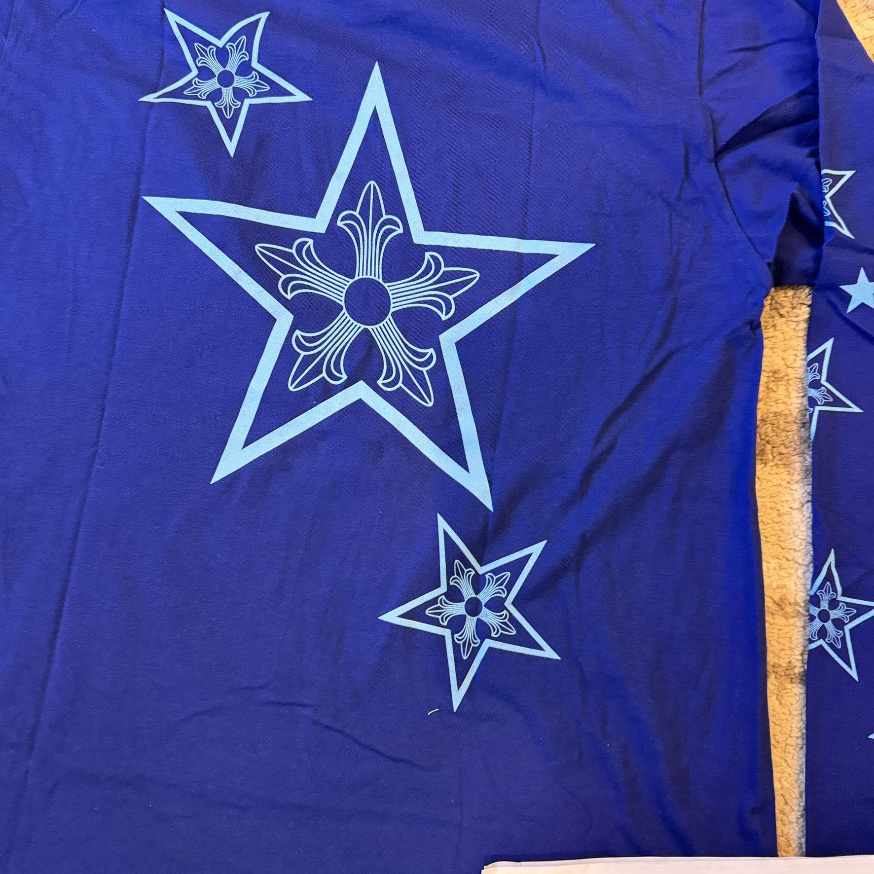 Chrome Hearts Chrome hearts star lapis blue pocket long sleeve tee LS Size US M / EU 48-50 / 2 - 3 Thumbnail