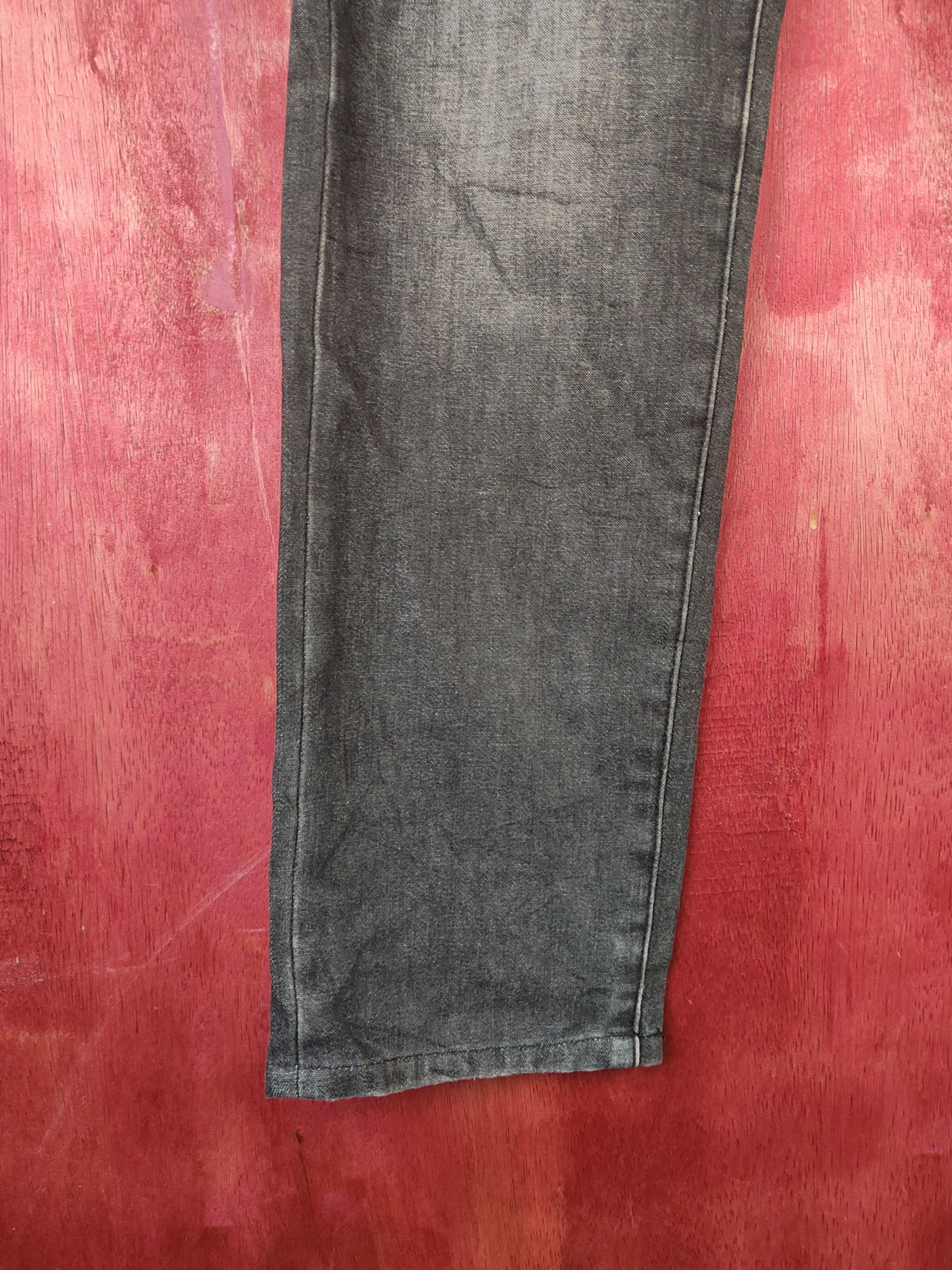 Japanese Brand Uniqlo Black Faded japan vintage Jeans #S1779 Size US 30 / EU 46 - 4 Thumbnail