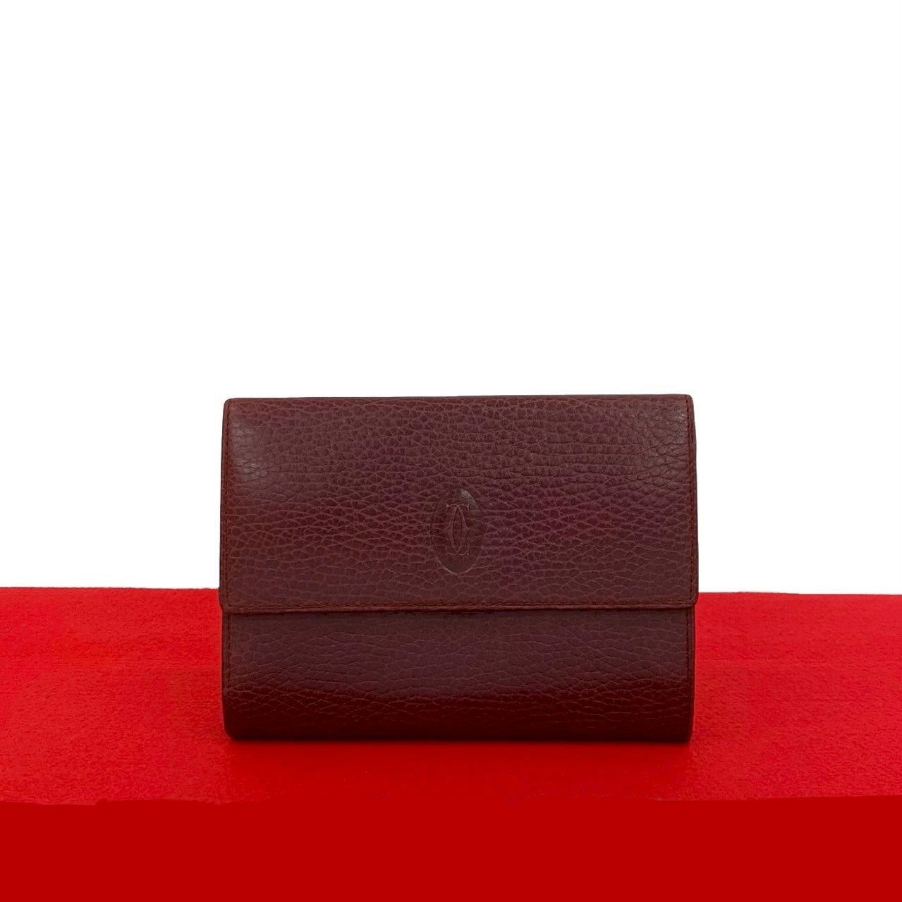 Cartier Red Leather