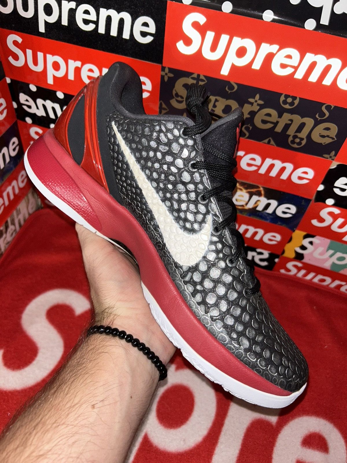 Nike Nike Kobe 6 Bred 429659-001 size 9.5 with box VNDS Size US 9.5 / EU 42-43 - 8 Thumbnail