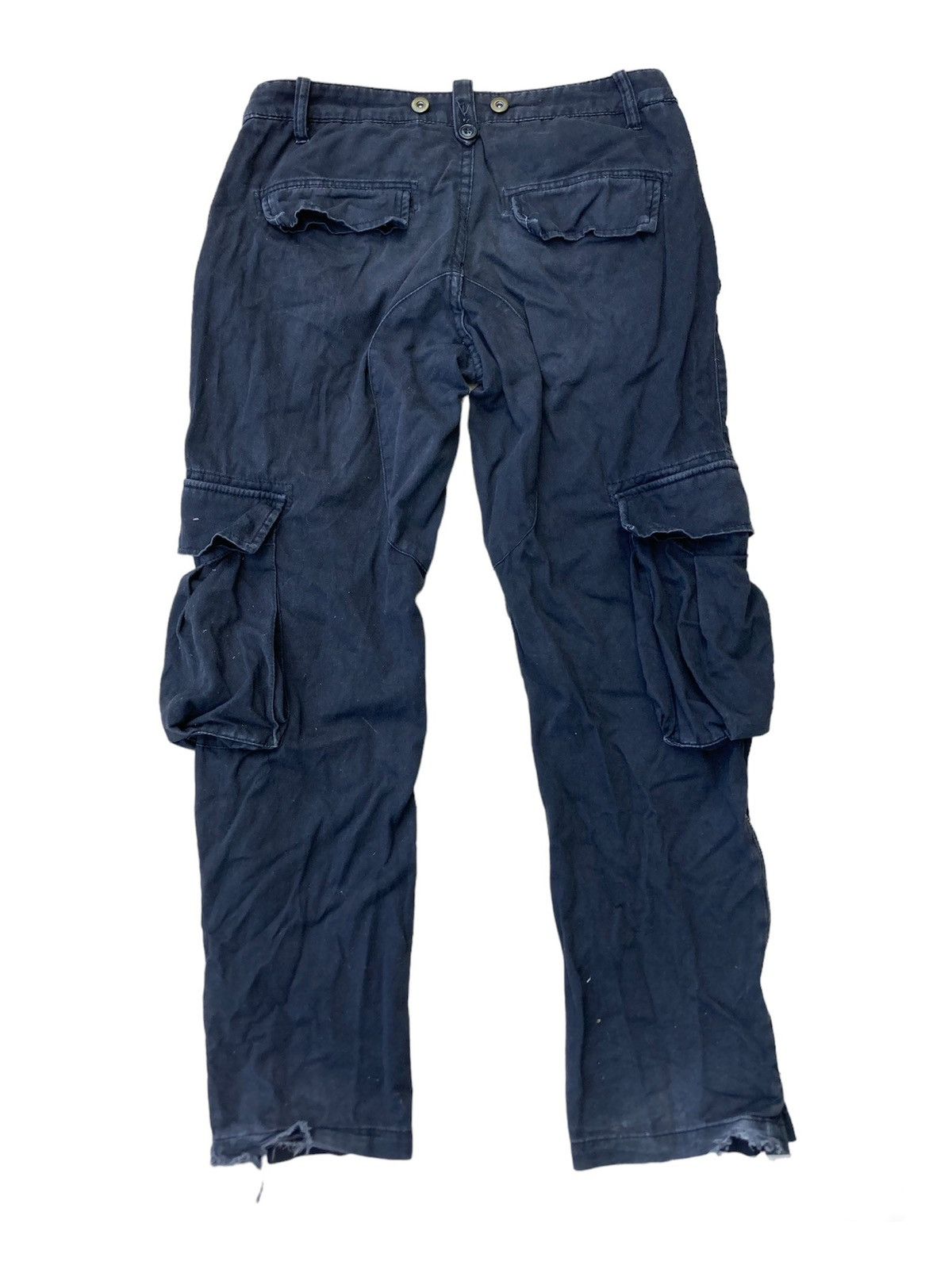 Japanese Brand Vintage Bike Star Bondage Cargo Distressed Pants Size US 30 / EU 46 - 7 Thumbnail