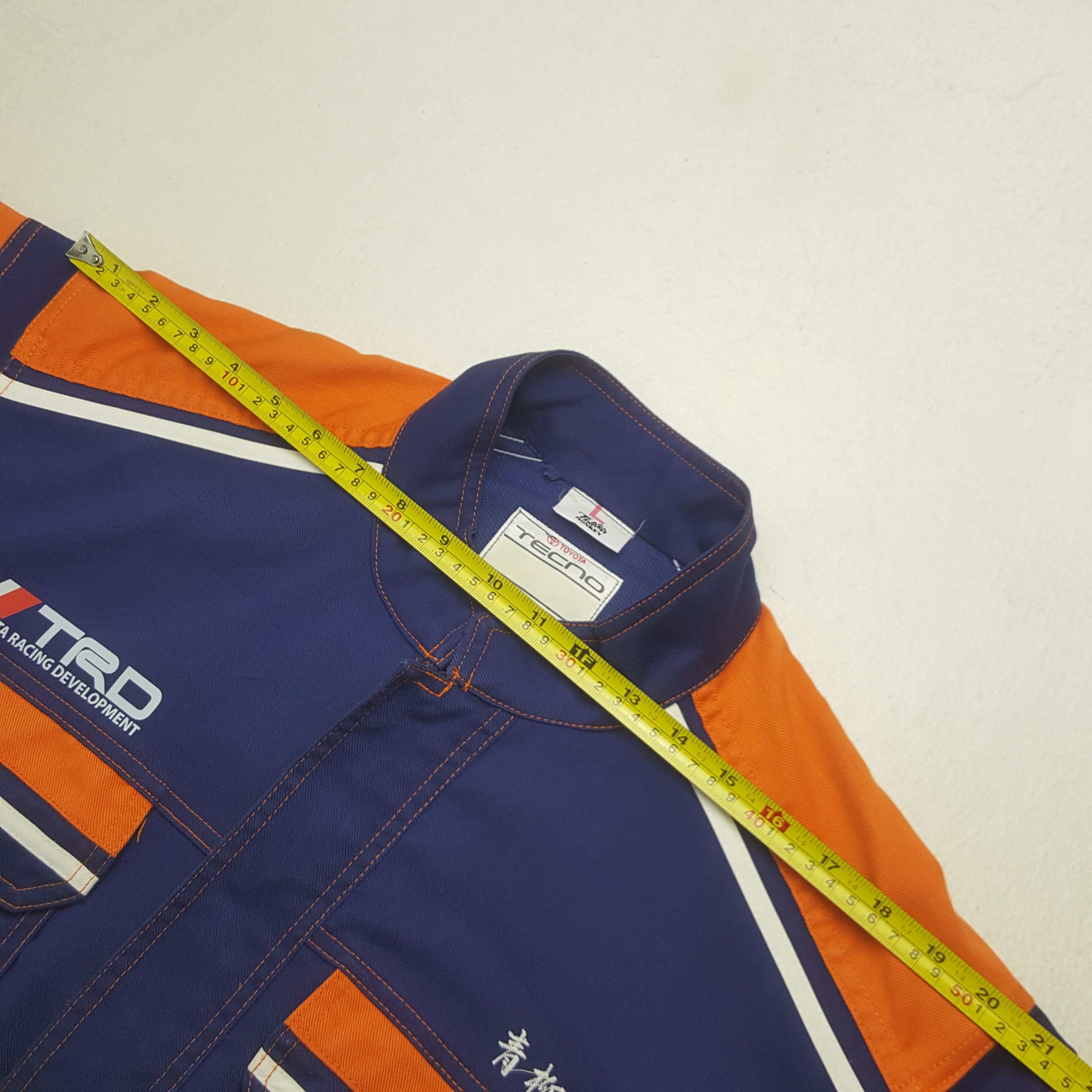 Japanese Brand Vintage TRD Toyota Racing Development Coverall Jacket RR16 Size US M / EU 48-50 / 2 - 11 Thumbnail