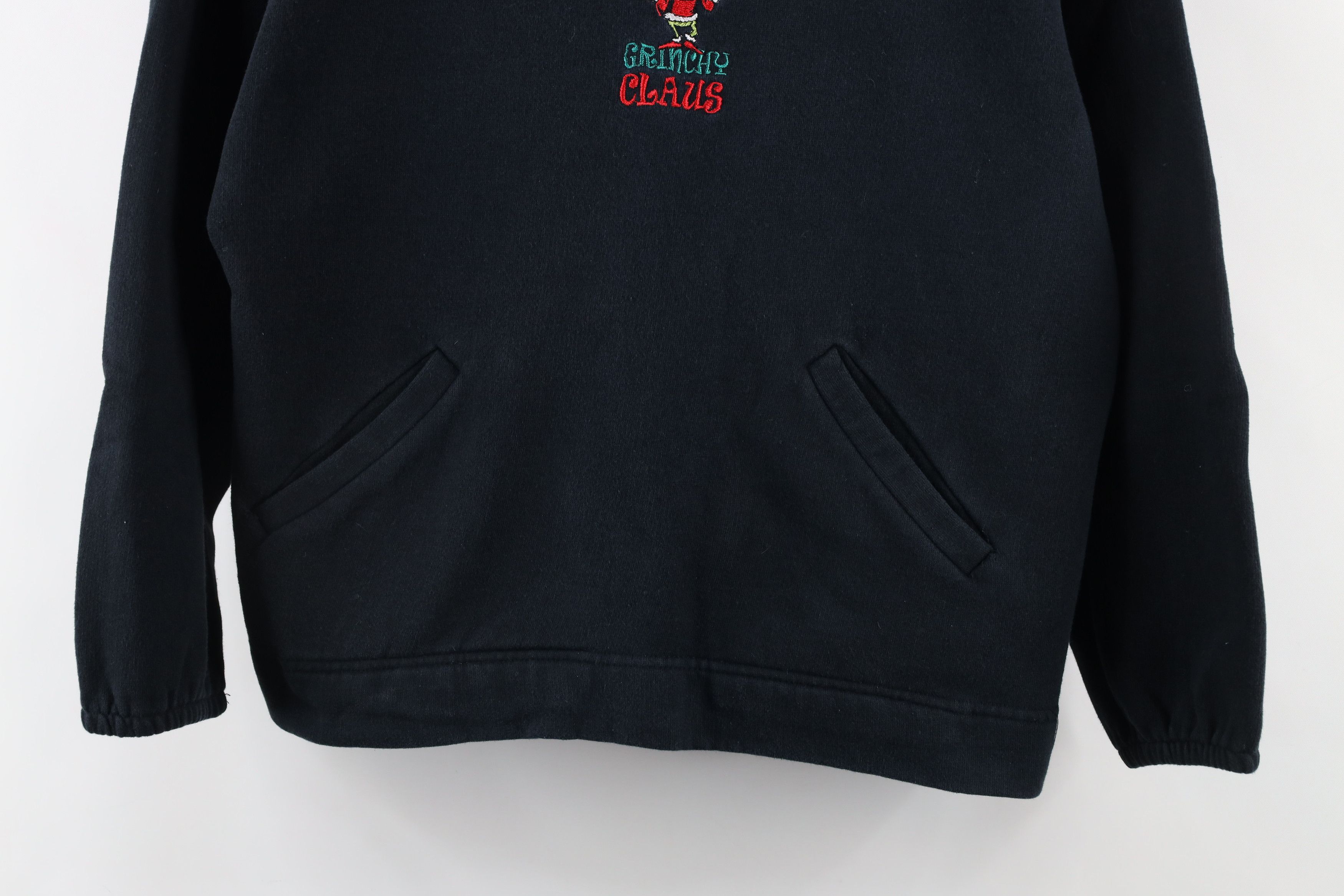 Vintage Vintage 90s Dr Seuss How The Grinch Stole Christmas Hoodie Size M / US 6-8 / IT 42-44 - 3 Thumbnail