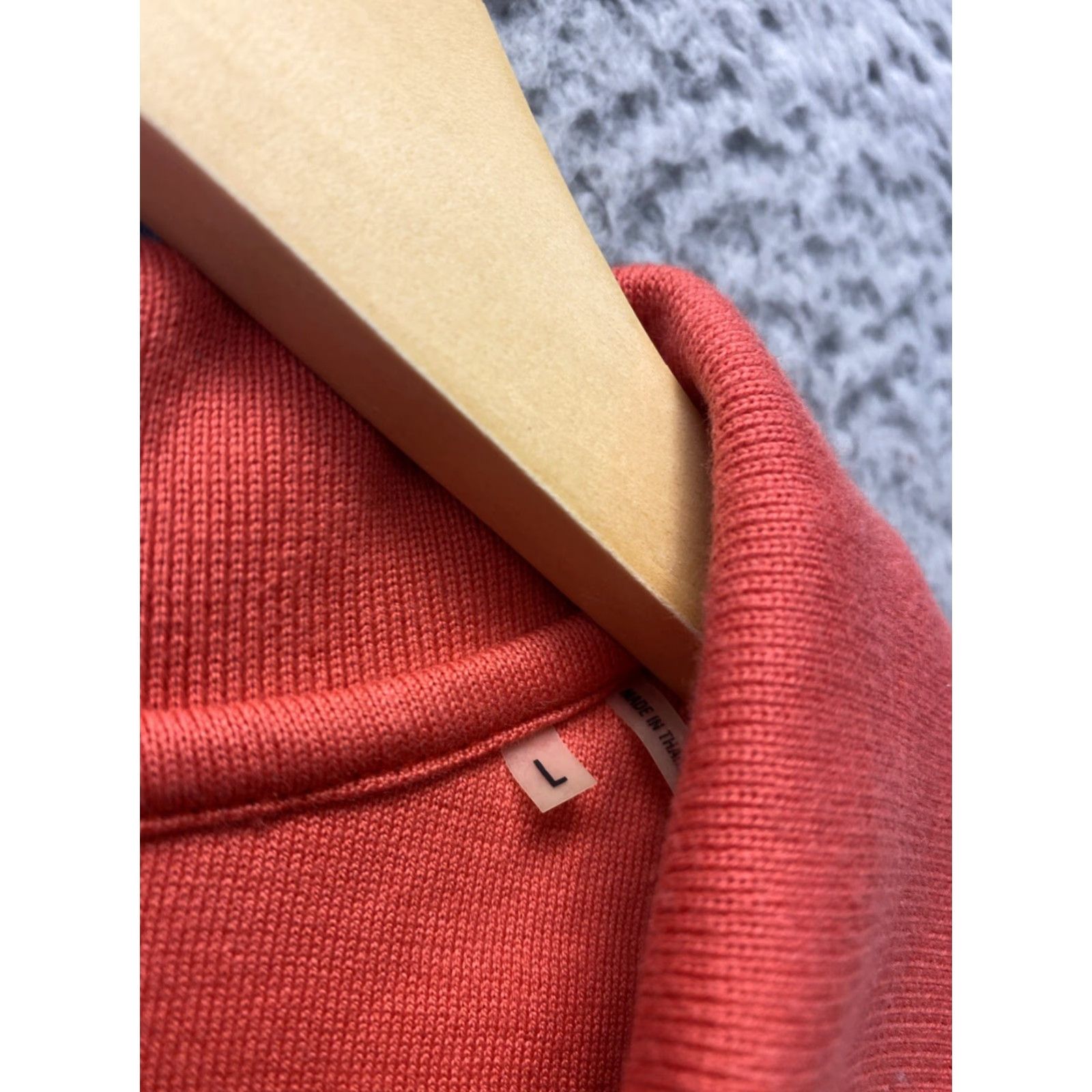 BUGATCHI VINTAGE Bugatchi Men's Polo Shirt Short Sleeve Large Coral Cotton Golf Casual Men's Size US L / EU 52-54 / 3 - 7 Thumbnail