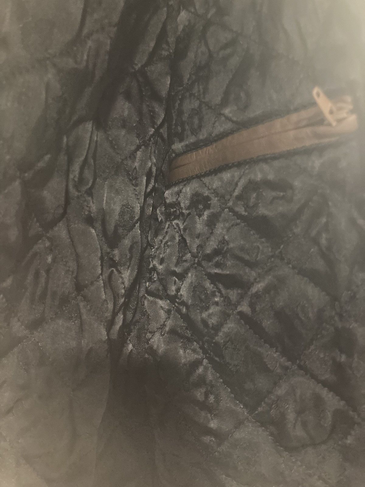 Dolce & Gabbana Lambskin Leather Dolce and Gabbana Bomber Jacket in Brown Size US S / EU 44-46 / 1 - 4 Thumbnail